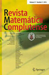 Mathematica Complutense 杂志 
			